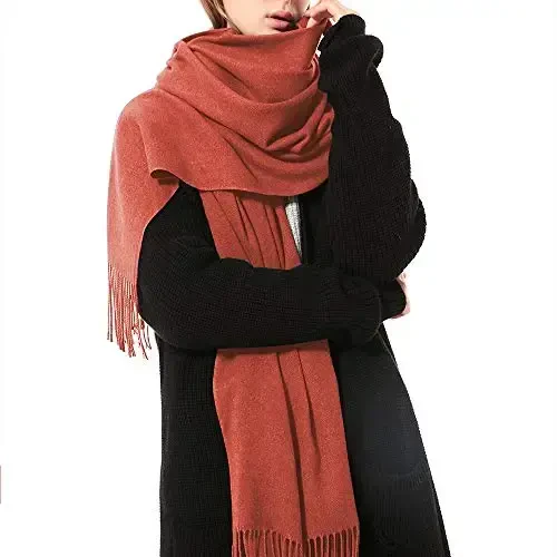 OHAYOMI Womens Thick Oversized PasModazoneina Shawl Wrap Scarves Soft Winter Warm Blanket - 5