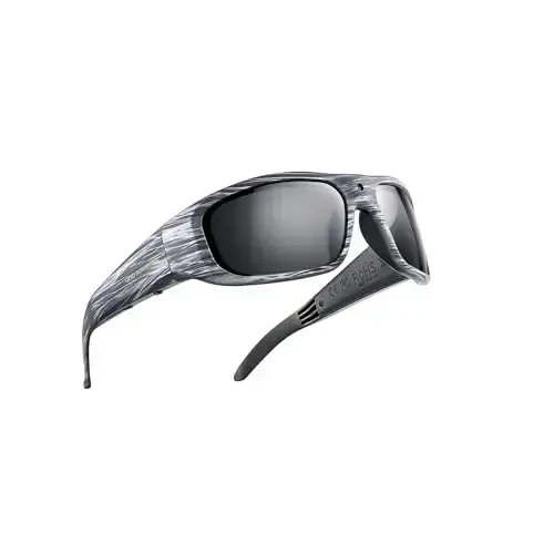 OhO 128GB Camera Glasses, 24M Resolution H.265 1080P Smart Glasses bilan UV400 quyosh ko'zoynak linzalari Ochiq sport, Uniseks uchun - 1