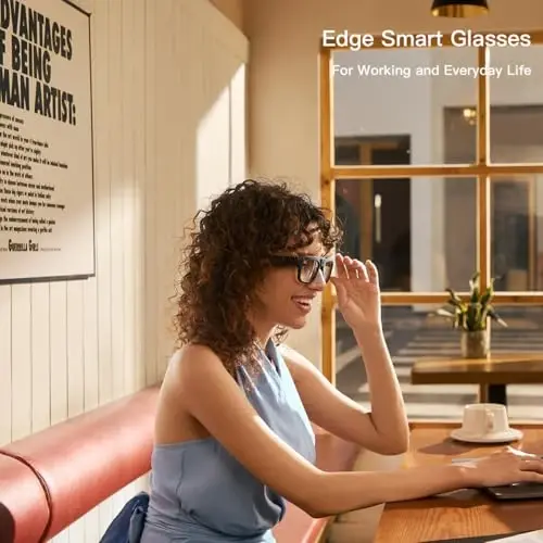 OHO 4K Ultra-Lightweight Smart Glasses, AI Chat & Real-Time Translation, OHO App Supported, Record-While-Charging, UV400 Lens - 3