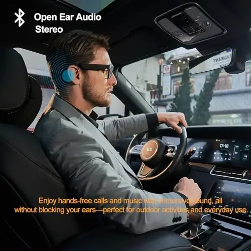 OHO 4K Ultra-Lightweight Smart Glasses, AI Chat & Real-Time Translation, OHO App Supported, Record-While-Charging, UV400 Lens - 4