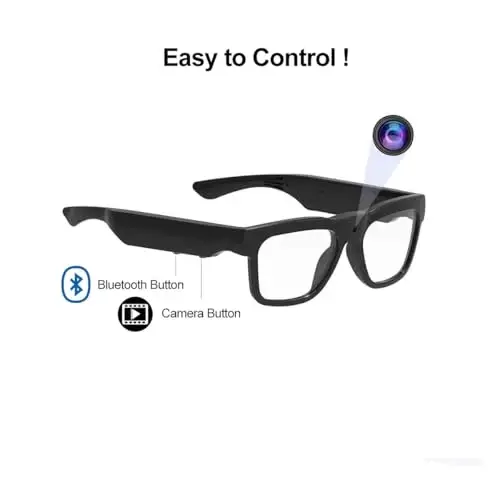 OHO 4K Ultra-Lightweight Smart Glasses, AI Chat & Real-Time Translation, OHO App Supported, Record-While-Charging, UV400 Lens - 5