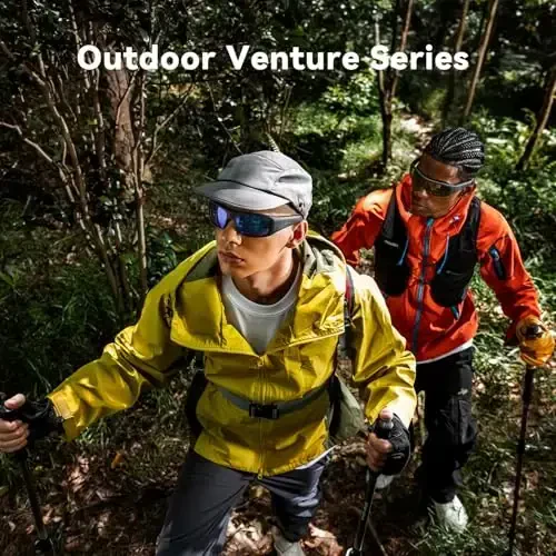 OhO Camera Glasses,4K Pro 24M Resolution H.265 Smart Glasses with Built-in 256GB Memory,UV400 Sunglasses for Outdoor Sport - 6