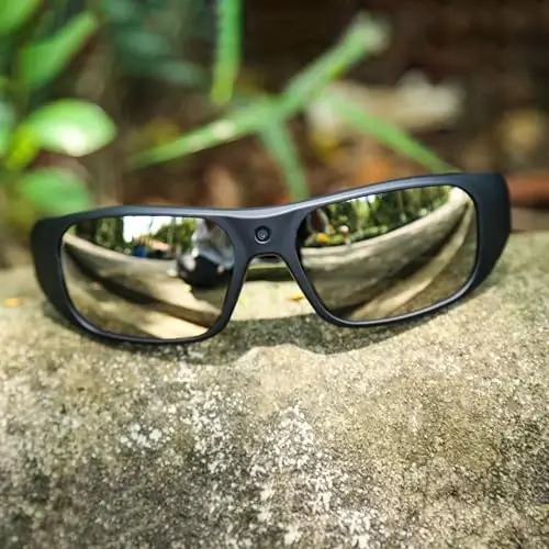 OhO sunshine Camera Sunglasses,4K Video 24M Resolution H.265 Smart Glasses with Built-in Memory for Outdoor Adventure - 6