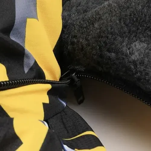 OHSNMAKSL Boy's Waterproof Ski Jacket Warm Winter Snow Coat Kids Fleece Snowboarding Jackets Thick Hooded Windproof Coats - 6