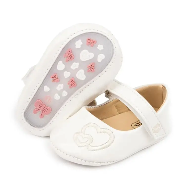 ohsofy Infant Baby Girls Mary Jane Flats Sirpanmaydigan Bowknot Princess To'y Liboslari Poyabzali Toddler Crib Poyabzallari - OHSOFY