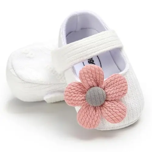 Ohwawadi Infant Baby Boys Girls Slippers Cozy Fleece Booties Soft Bottom Warm Cartoon Socks Newborn Crib Shoes - 1