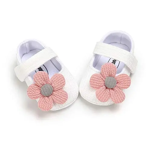 Ohwawadi Infant Baby Boys Girls Slippers Cozy Fleece Booties Soft Bottom Warm Cartoon Socks Newborn Crib Shoes - 3