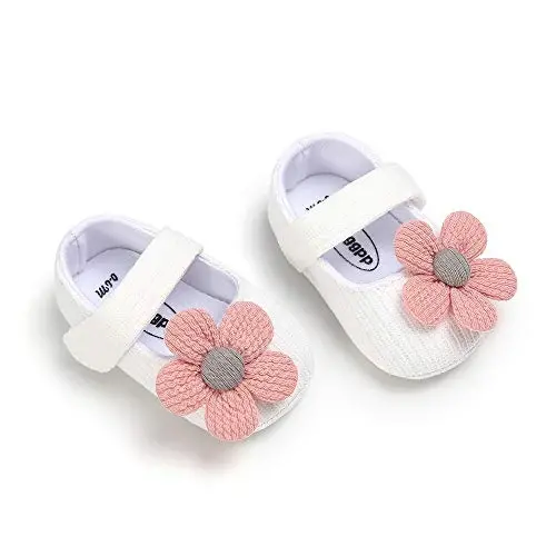 Ohwawadi Infant Baby Boys Girls Slippers Cozy Fleece Booties Soft Bottom Warm Cartoon Socks Newborn Crib Shoes - 4