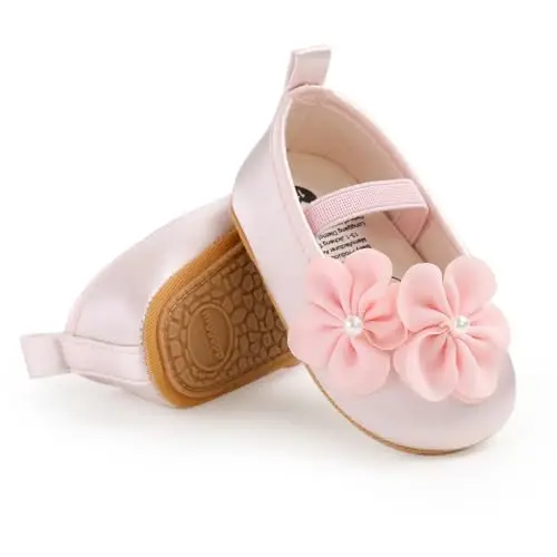 Ohwawadi Infant Baby Boys Girls Slippers Cozy Fleece Booties Soft Bottom Warm Cartoon Socks Newborn Crib Shoes - 6