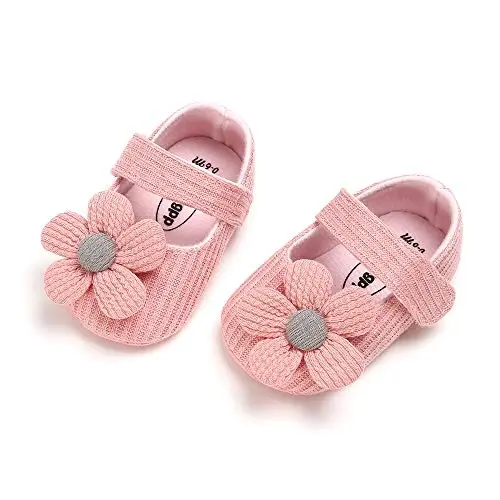 Ohwawadi Infant Baby Boys Girls Slippers Cozy Fleece Booties Soft Bottom Warm Cartoon Socks Newborn Crib Shoes - 5