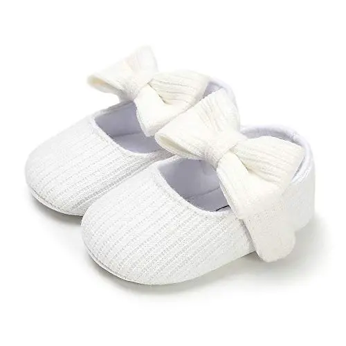 Ohwawadi Infant Baby Boys Girls Slippers Cozy Fleece Booties Soft Bottom Warm Cartoon Socks Newborn Crib Shoes - 5