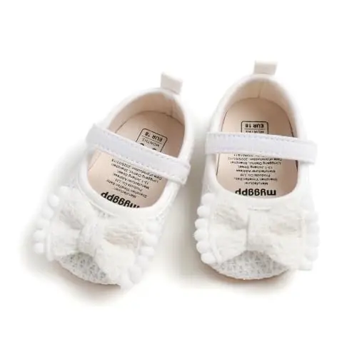 Ohwawadi Infant Baby Boys Girls Slippers Cozy Fleece Booties Soft Bottom Warm Cartoon Socks Newborn Crib Shoes - TUOTING