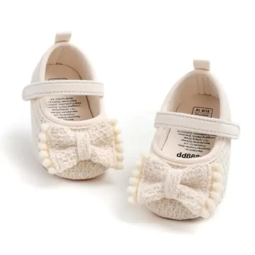 Ohwawadi Infant Baby Boys Girls Slippers Cozy Fleece Booties Soft Bottom Warm Cartoon Socks Newborn Crib Shoes - TUOTING