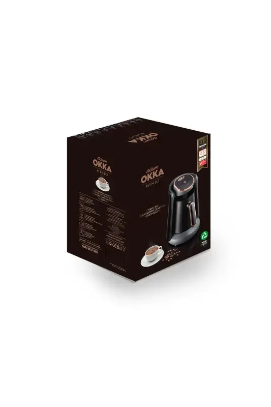 OK004-K Okka Minio Кофеварка для турецкого кофе Хром 4 чашки - 5