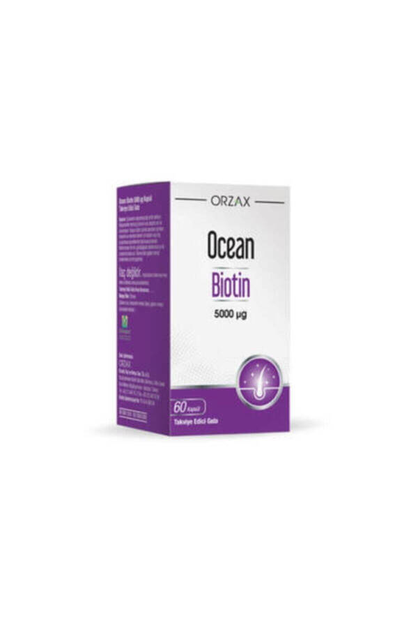 Okean Biotin 5000 Mcg 60 Kapsula - 1