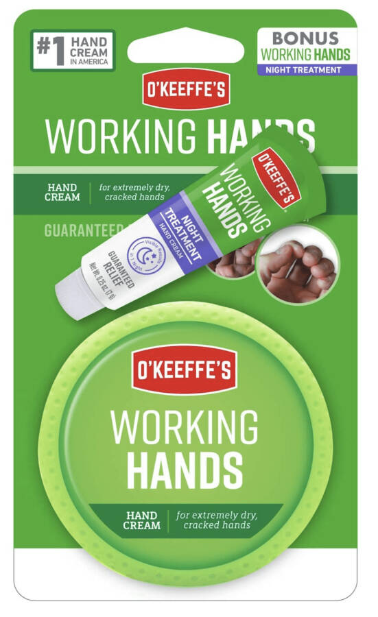 O'Keeffe's Working Hands Hand Cream, 2.7 Oz Jar - 1