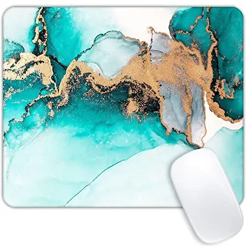 Ocean Blue Marble Mouse pad Customized Mousepad Non-Slip Rubber Base Mouse Pads for Computers Laptop Office Desk Accessories Mouse pad - 1