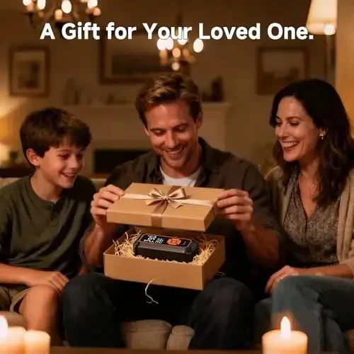 OlarHike Cordless Tire Inflator Portable Air Compressor, 150PSI Dual Power - 6000mAh & 12V DC, Air Pump for Car Tires, Motorcycle, Bicycle, Electric Pump with LED Light & Digital Pressure Gauge - 5