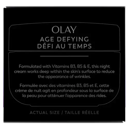 Olay Age Defying Anti-Wrinkle Night Cream, Fights Fine Lines & Wrinkles for Combination Skin, 2.0 oz - 14