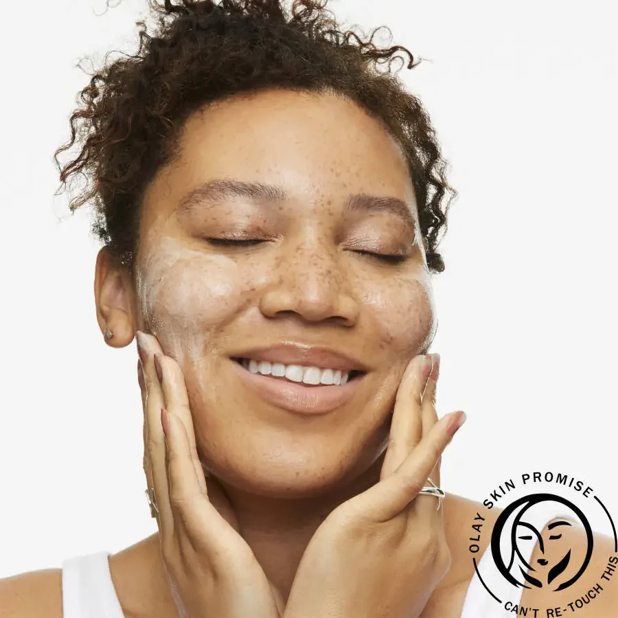 Olay Clarifying Face Wash, очищающее средство для лица с ниацинамидом, борется с сухостью всех типов кожи, 16 жидких унций - 6