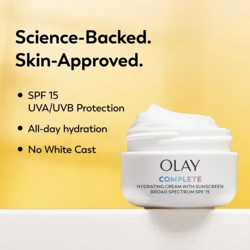 Olay Complete Cream Moisturizer с SPF 15 Normal, 2.0 oz - OLAY (1)