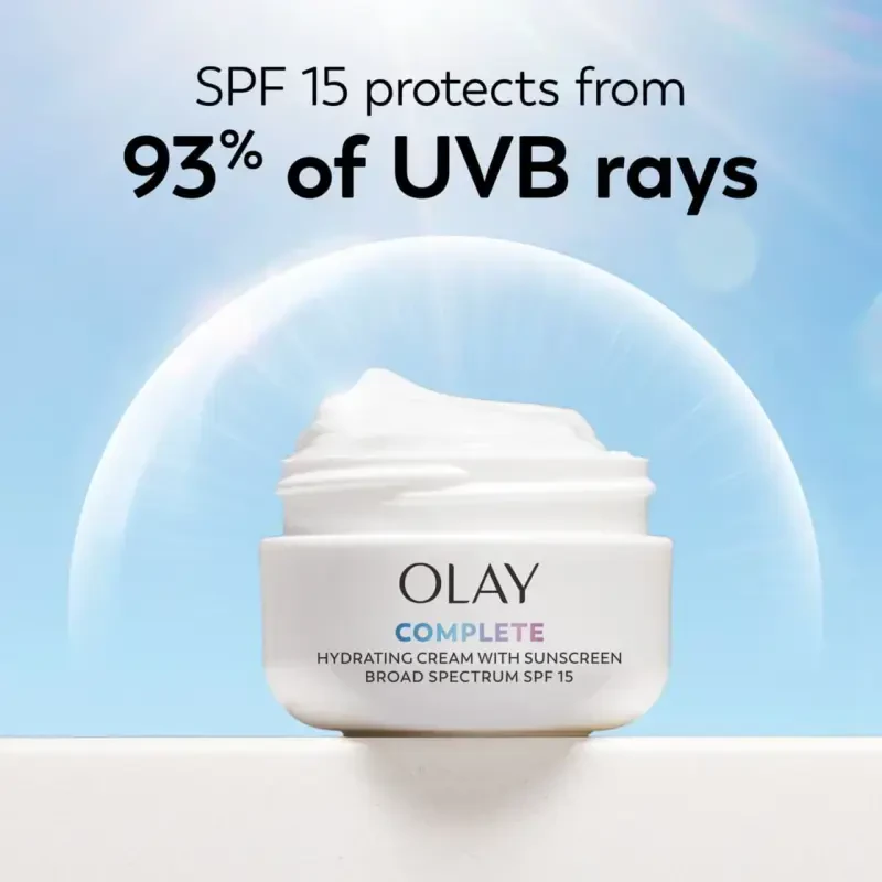 Olay Complete Cream Moisturizer с SPF 15 Normal, 2.0 oz - 5