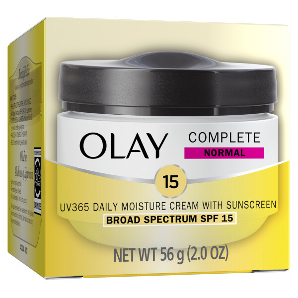 Olay Complete Cream Moisturizer с SPF 15 Normal, 2.0 oz - 7