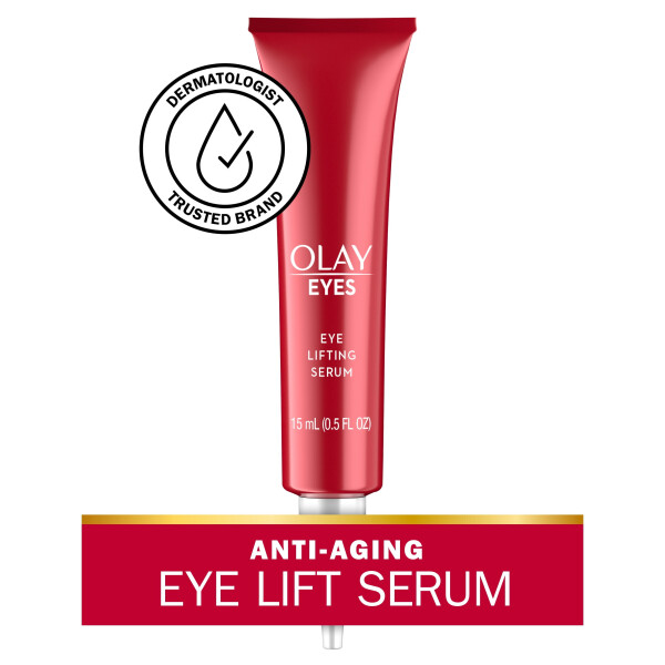 Olay Eye Lifting Serum for Firming Skin, Fragrance-Free, All Skin Types, 0.5 fl oz - 1