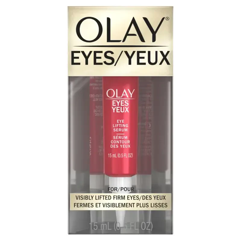 Olay Eye Lifting Serum for Firming Skin, Fragrance-Free, All Skin Types, 0.5 fl oz - 6