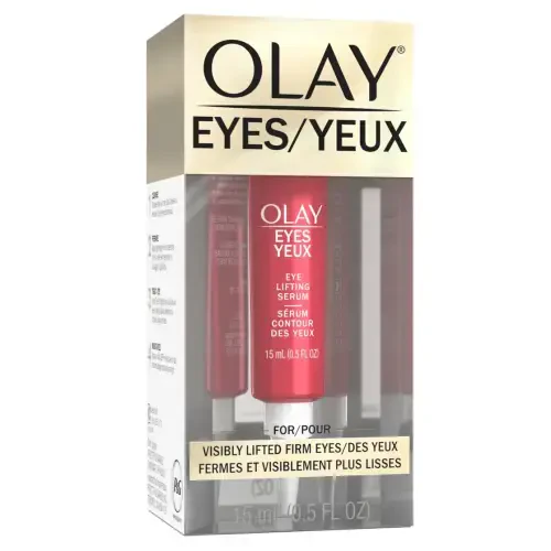 Olay Eye Lifting Serum for Firming Skin, Fragrance-Free, All Skin Types, 0.5 fl oz - 8