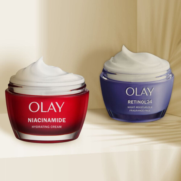 Olay Face Cream Regenerist Niacinamide and Peptide 24 Facial Moisturizer, Reduces Wrinkles, 1.7 oz - 3