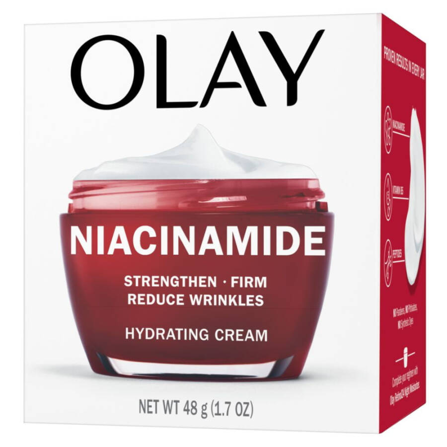 Olay Face Cream Regenerist Niacinamide and Peptide 24 Facial Moisturizer, Reduces Wrinkles, 1.7 oz - 4