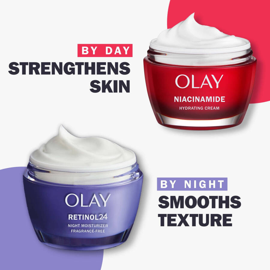 Olay Face Cream Regenerist Niacinamide and Peptide 24 Увлажняющий крем для лица, уменьшает морщины, 1,7 унции - 9