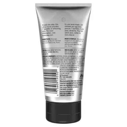 Olay Facial Cleanser, Skincare Total Effects Daily Face Wash, Refreshing Citrus Scrub Facial Cleanser, 5.0 fl oz - 7