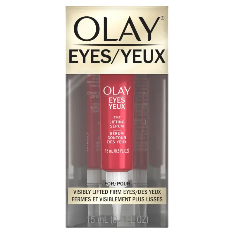 Olay Eye Lifting Serum for Firming and Hydration, Fragrance-Free, 0.5 fl oz - 6