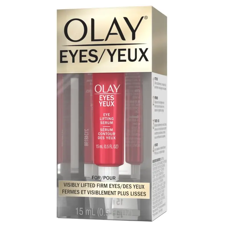 Olay Eye Lifting Serum for Firming and Hydration, Fragrance-Free, 0.5 fl oz - 7