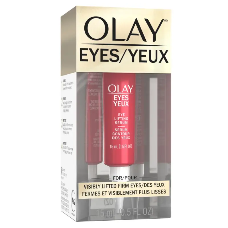 Olay Eye Lifting Serum for Firming and Hydration, Fragrance-Free, 0.5 fl oz - 8