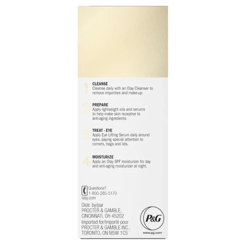 Olay Eye Lifting Serum for Firming and Hydration, Fragrance-Free, 0.5 fl oz - 10