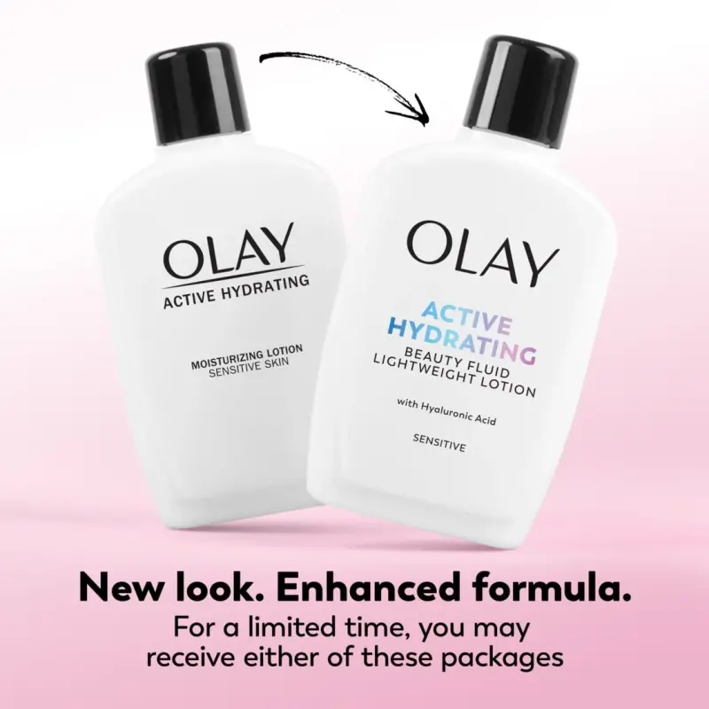 Olay Moisturizing Face Lotion for Sensitive Skin, 6.0 fl oz- - 2
