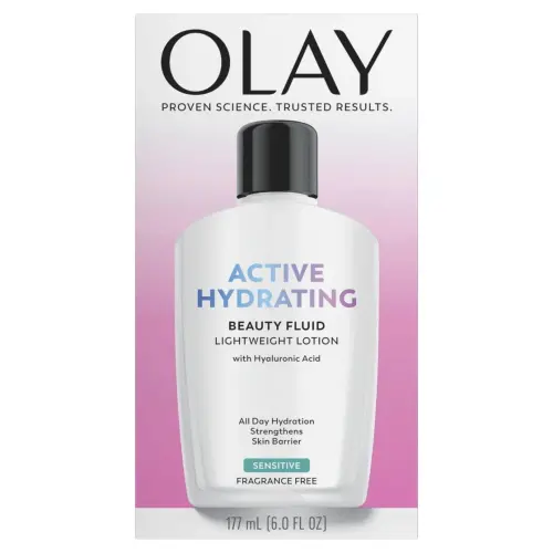 Olay Moisturizing Face Lotion for Sensitive Skin, 6.0 fl oz- - 9