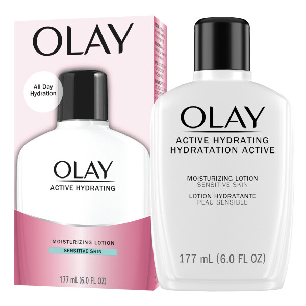 Olay Hassas Ciltler İçin Nemlendirici Yüz Losyonu, 6.0 fl oz - 10