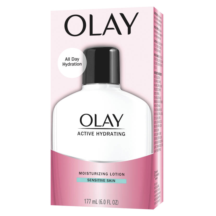 Olay Moisturizing Face Lotion for Sensitive Skin, 6.0 fl oz - 6