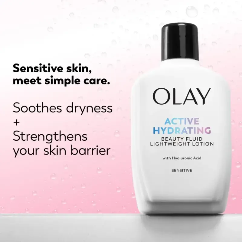 Olay Moisturizing Face Lotion for Sensitive Skin, 6.0 fl oz - 3