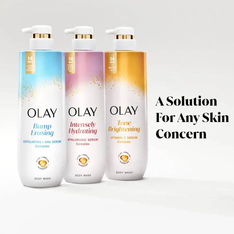 Olay Nourishing Body Wash for women, Hyaluronic Acid, 20 fl oz - 9