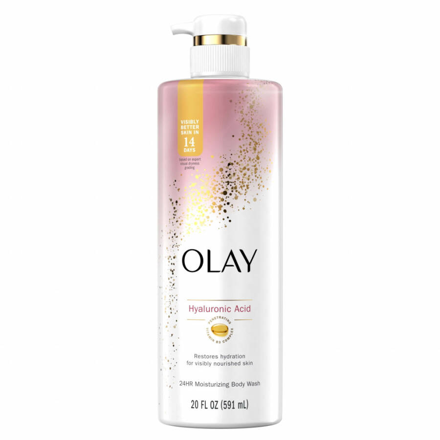 Olay Nourishing Body Wash for ayollar uchun, Hyaluronik kislota, 20 fl oz - 8