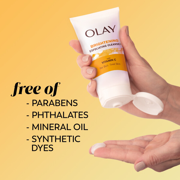 Olay очищающее средство для лица, Regenerist Vitamin C+Peptide для умывания, отшелушивающее очищающее средство для лица для сухой кожи, 5,0 жидких унций - 6