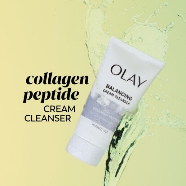 Olay Regenerist Collagen Peptide 24, Face Wash, Fragrance-Free, Soothes Dryness, All Skin, 5.0 fl oz - OLAY (1)
