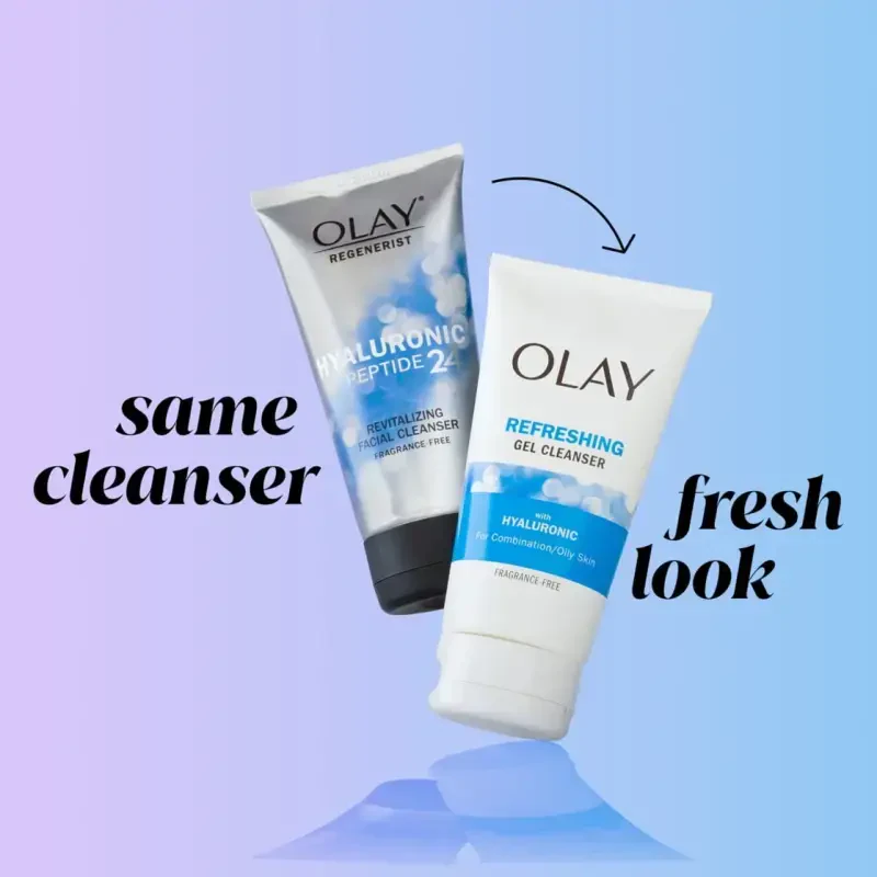 Olay Regenerist Hyaluronic Face Wash, без отдушек, для всех типов кожи, 5 унций - 5