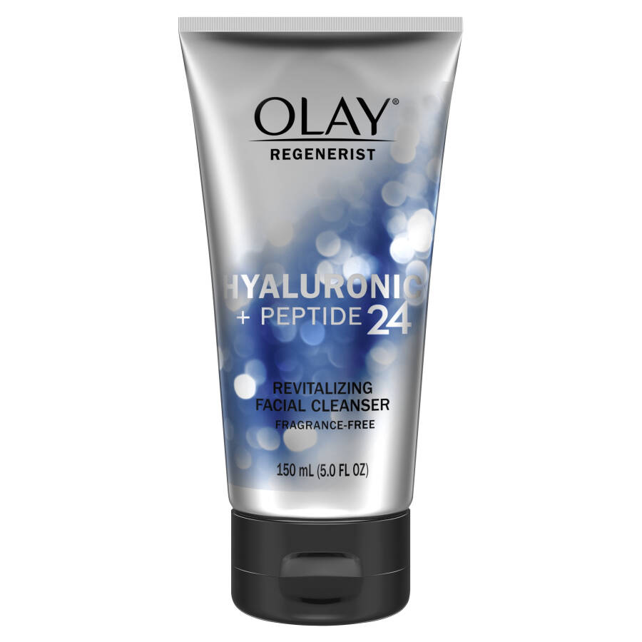 Olay Regenerist Hyaluronic Face Wash, без отдушек, для всех типов кожи, 5 унций - 7