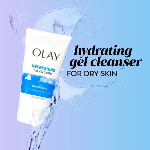 Olay Regenerist Hyaluronic + Peptide 24 Face Wash, Fragrance-Free, for All Skin Types, 5.0 oz - OLAY (1)